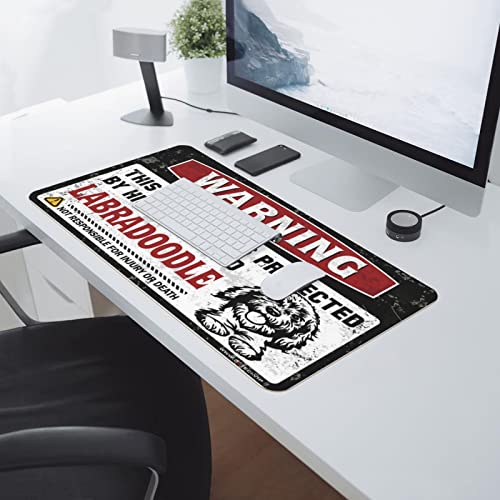 Tapis de souris amusant Labradoodle, idée cadeau originale - 3