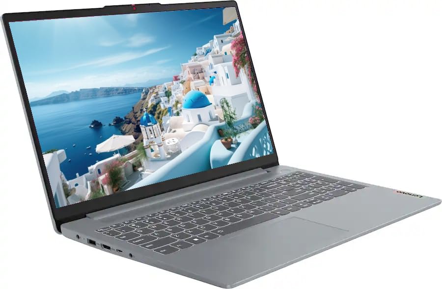 Image of Lenovo Ideapad Slim 3 15.6 inch FHD Touchscreen Laptop, AMD Ryzen 7 5825U, 16GB RAM, 256GB SSD, AMD Radeon, Windows 11 Pro, Arctic Grey with Stylus