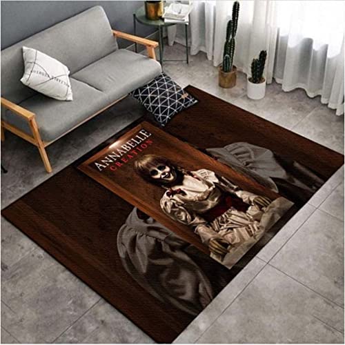 LFRAQY Alfombras de Suelo con Personajes de películas de Terror, alfombras Antideslizantes para Dormitorio y Sala de Estar, alfombras de película 200x300cm