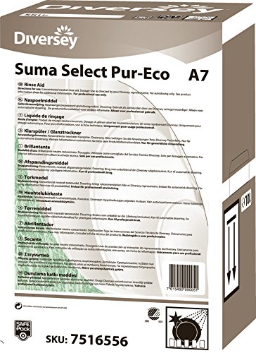 Suma Select Pur-Eco A7 10000ml 1pieza(s) Dishwasher Rinse Aid Líquido detergente para Platos