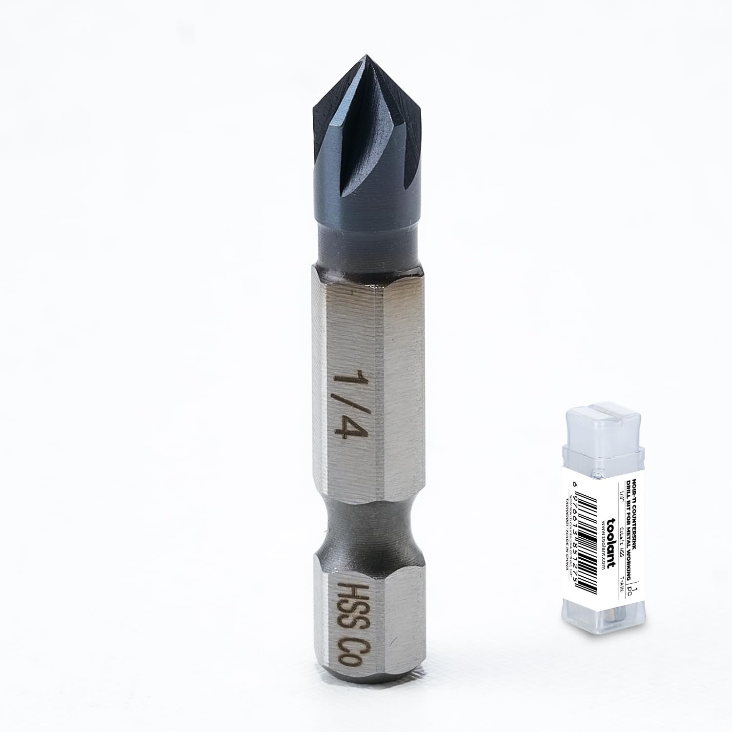 toolant Noir-Ti Countersink Bit Set - Pro Quality -8 toolant Noir-Ti Countersink Bit Set - Pro Quality -8