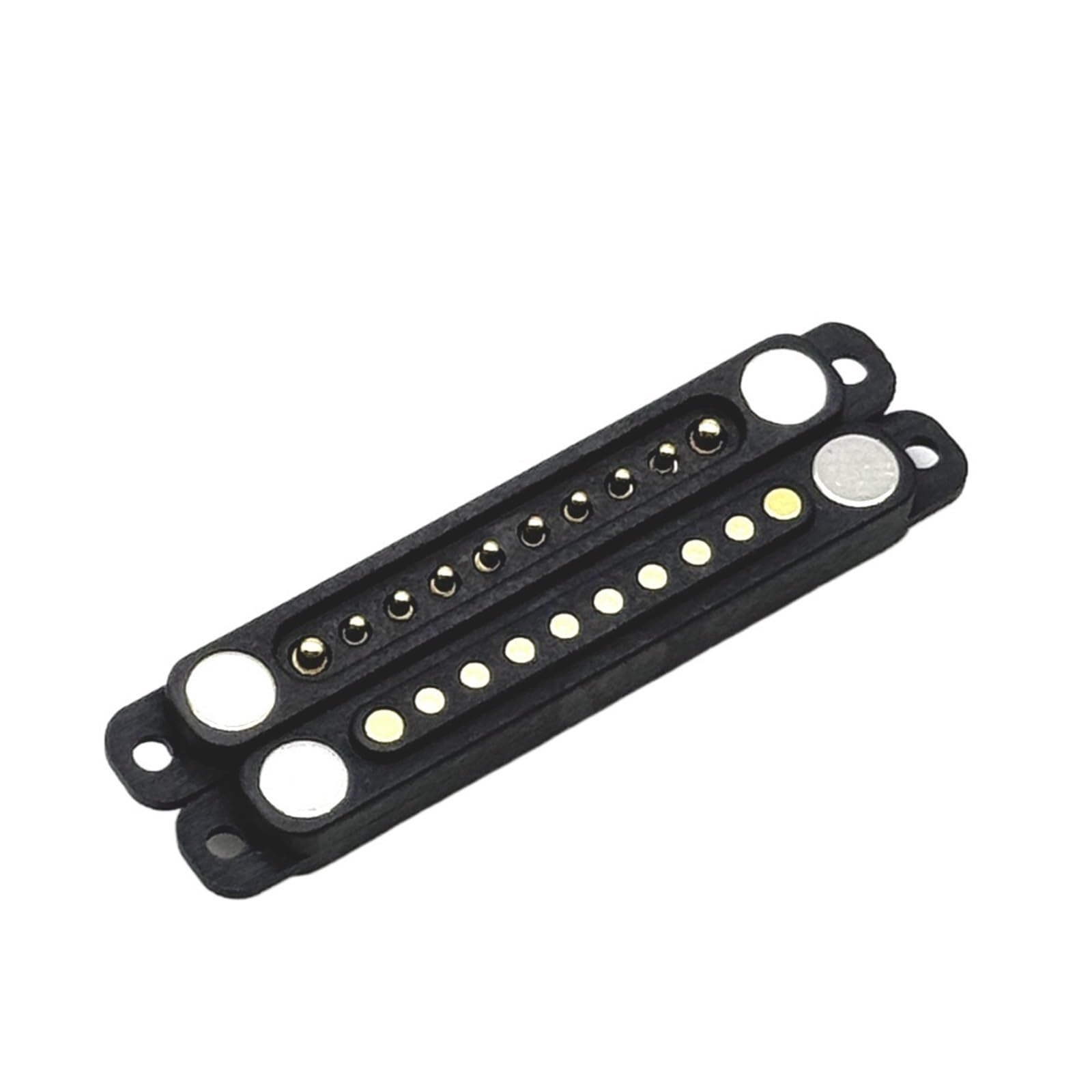 Connecteur étanche Pogo Pin magnétique 10 broches avec oreilles pour charge extérieure 5A