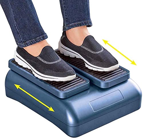 Ejercitador de piernas eléctrico con 2 velocidades, ajustable y compacto miniatura 1