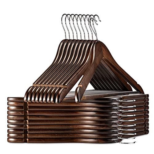 Top 10 Best Wooden Hangers For Clothes Reviews & Buying Guide Katynel