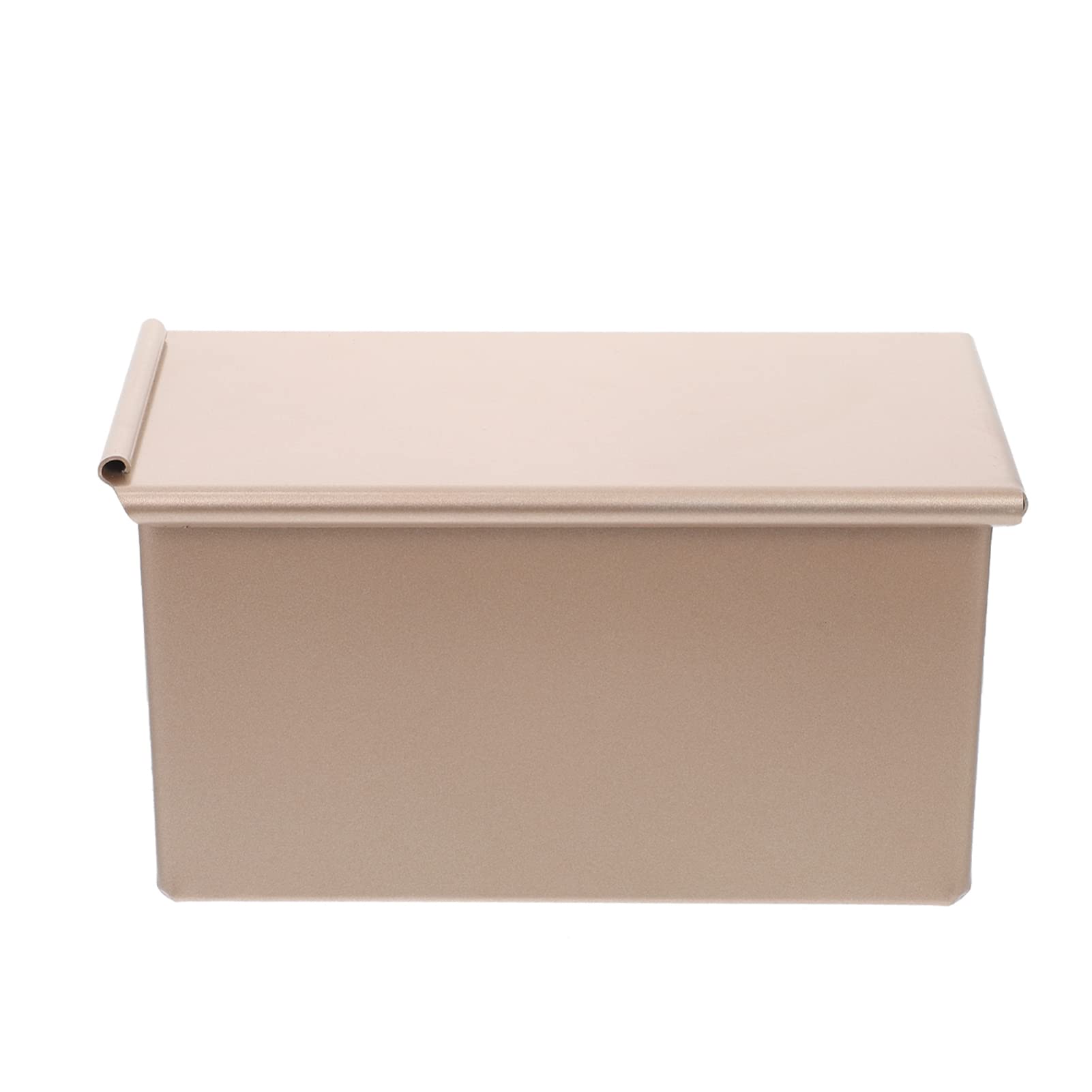 BESTonZON 1pezzi Teglia Da Forno Lega Di Alluminio Antiaderente Per Pane Con Coperchio Utensile Da Cottura Versatile Per Casa Pasticcerie e Ristoranti e Resistente