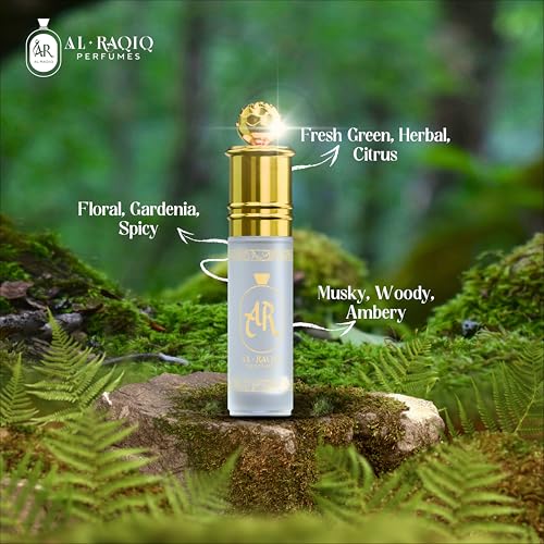 Image of Jannat ul Firdaus Attar, Fresh & Earthy Fragrance Unisex Non Alcoholic Long Lasting Attar for Men & Women - 6Ml
