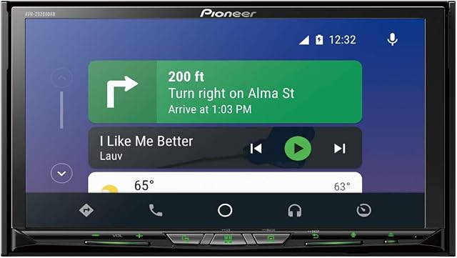 Pioneer AVH-Z9200DAB Stacja Multimedialna, Czarny, 50 x 50 x 28 cm; 1 kg
