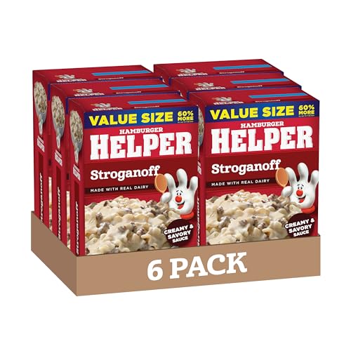 Hamburger Helper Stroganoff Value Size Pasta Meal (10.2 oz -