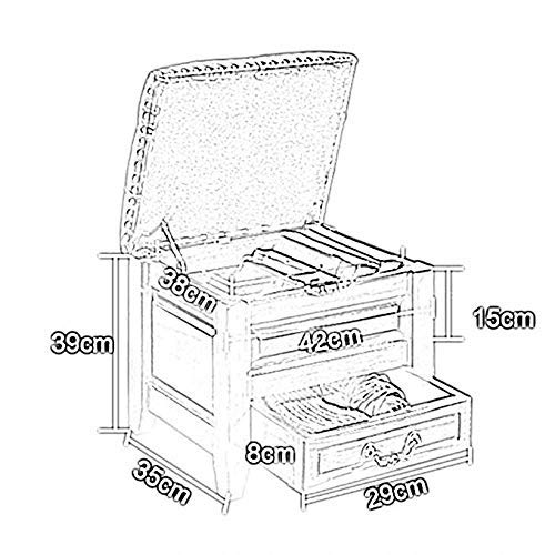 Tabouret canapé cuir bois massif table basse petit banc