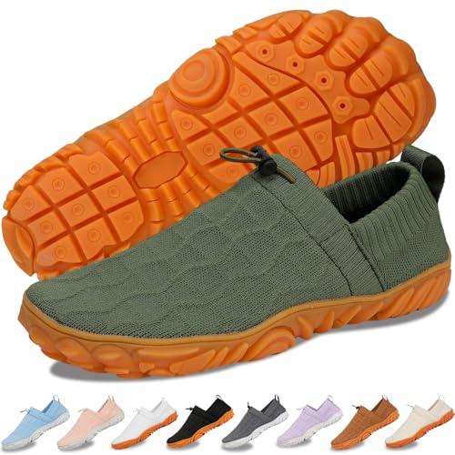 Hike Barefoot Shoes for Women Men，Footwear for Walking，Barefoot Shoe with Wide Toe Box，Healthy & Non-Slip，Breathable Barefoot Vitality Water Shoes for Women Men