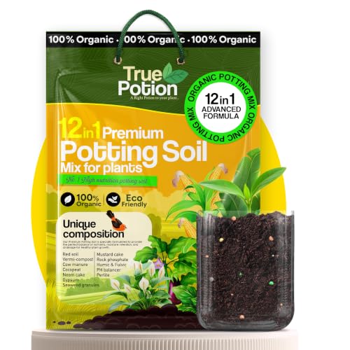 12in1 Organic Potting Soil Mix 5 KG - Red Soil for Plants Home Ga...