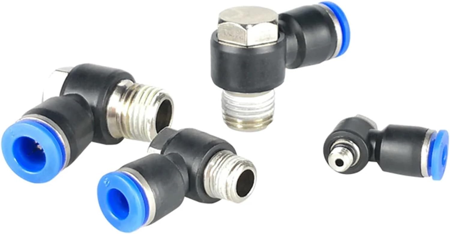PH pneumatic quick connector hose trachea 4 6 8 10 12 External hexagonal cylinder connector External thread 1/8" 1/4" 3/8" 1/2"(PH6-02)