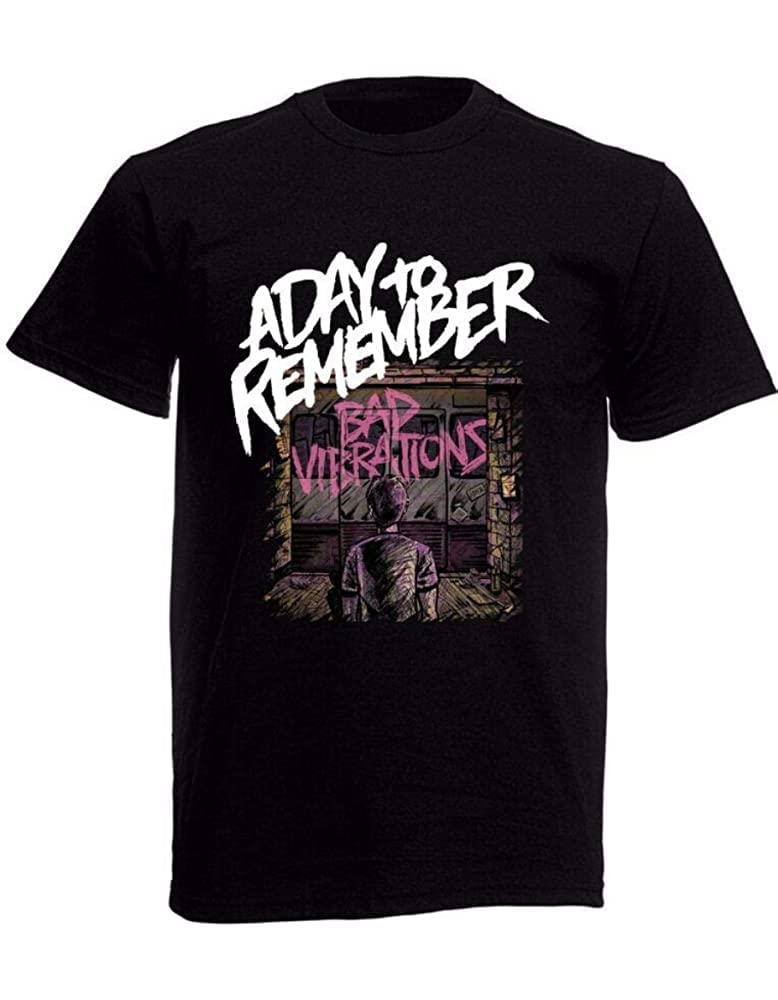 A Day to Remember Bad Vibrations Mens Unisex Black Rock T-Shirt