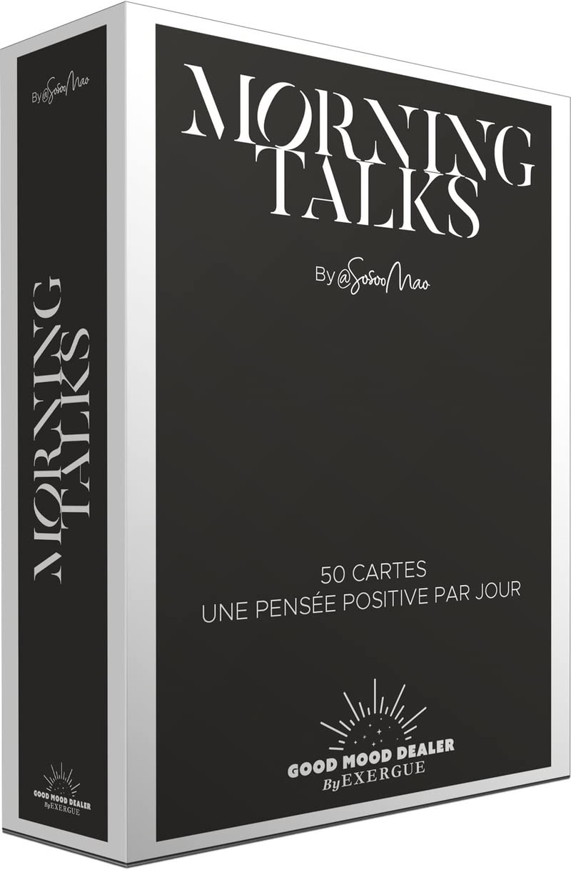 Morning Talks: 50 cartes une pensée positive par jour