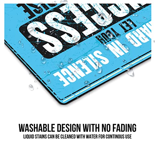 Image of PAPER PLANE DESIGN Mouse Pad Designer Anti Skid Mouse Pads for Desktop and Laptop Computers. D432