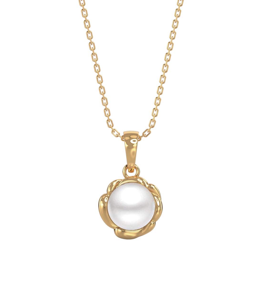 CLARA 925 Sterling Silver Real Pearl AKI Pendant with Chain Necklace | Gold Rhodium Plated | Gift for Women & Girls (B09D3ZVQMN) Amazon Price History, Amazon Price Tracker