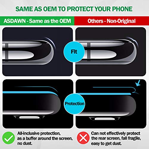 Galaxy S20 FE Rear Back Glass Cover Replacement with Pre-Installed Camera Lens +Installation Manual +Tools for Samsung Galaxy S20 FE 5G SM-G780 SM-G781 All Carriers(Cloud White) by ASDAWN - Used condition - Image 6