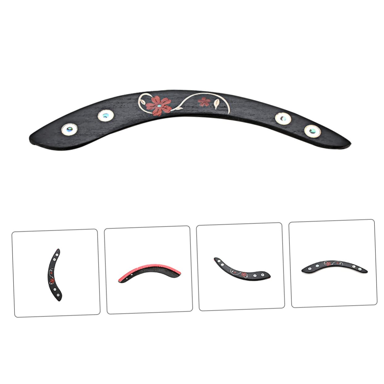 Toyvian 5pièces Repose-main Bois Pour Guitare Acoustique Accessoire Ergonomique Maintient La Main Position Correcte Pour Débutants Et Musiciens Installation Facile Et Rapide