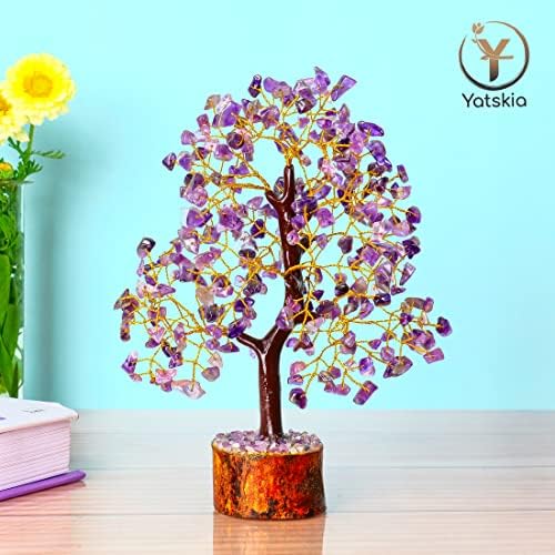 Amethyst Crystal Tree - Healing Stones - Crystals and Gemstones - Money Tree - Spiritual Crystal Gifts - Home Decor