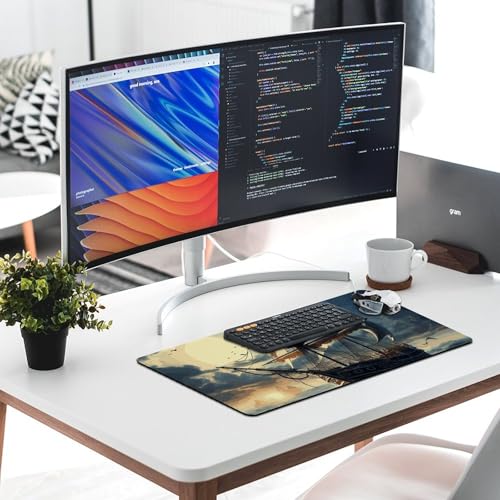 Sous-main bureau caoutchouc 75x40 pour protéger votre table