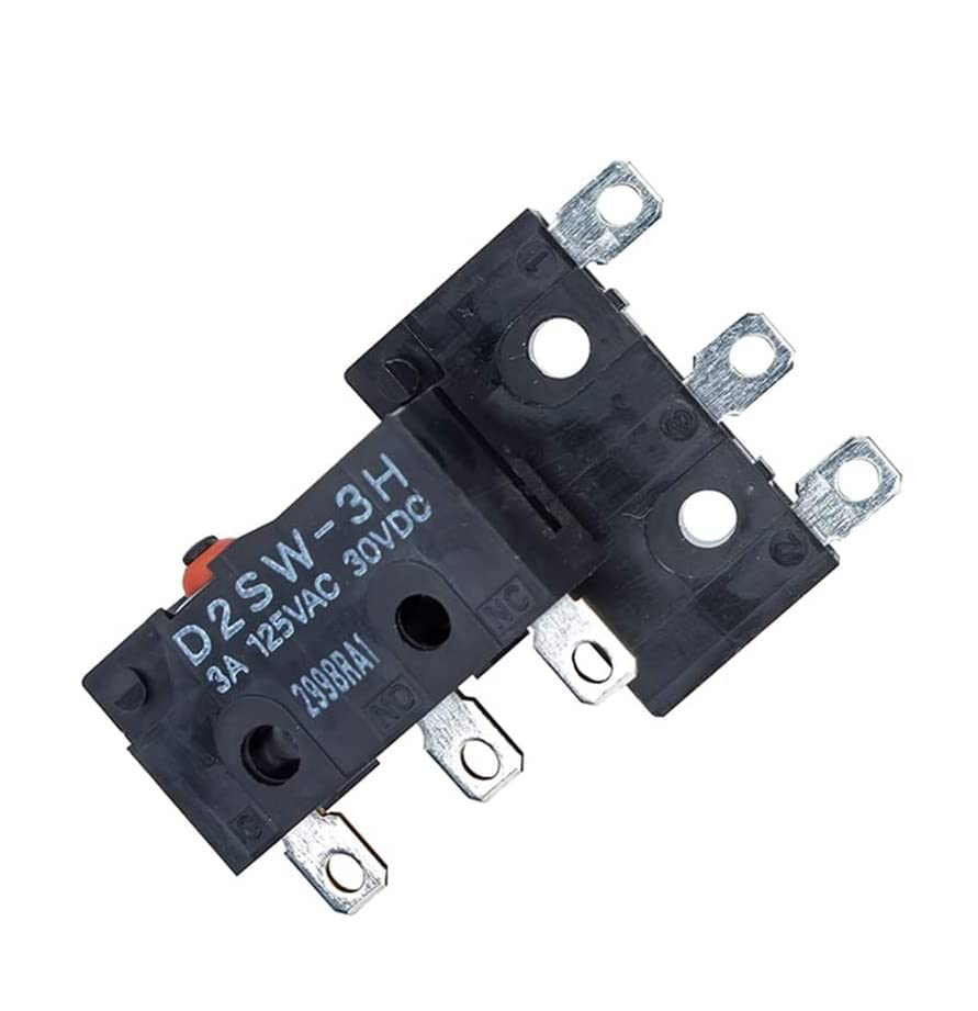 Interruptor 5 unids interruptor táctil D2SW-3H Holding Brae interruptor sellado 3 pies micro interruptor impermeable y a prueba de polvo 3A 125V