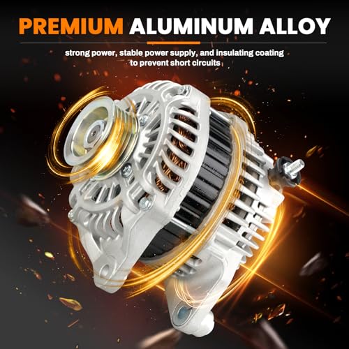 Image of 20288N Alternator 12V 100A Compatible with Mazda CX-5 2013-2019 /2022-2023, 3 2014-2018, 6 2014-2021, CX-3 2016-2021, MX-5 Miata & Toyota Yaris, Yaris iA & Scion iA, PEDD18300 A005TJ0591