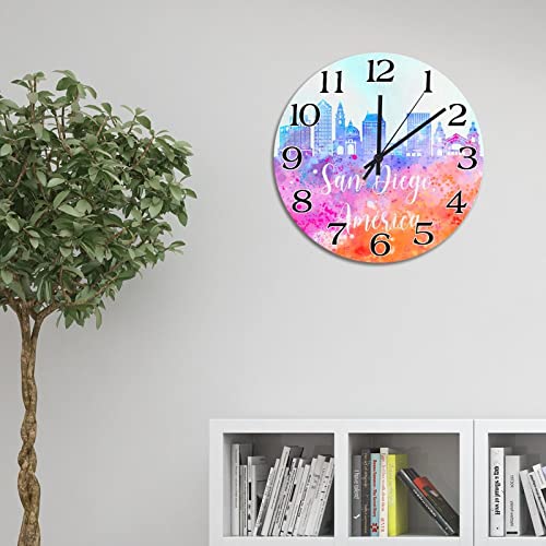 Horloge murale San Diego pour sublimer la décoration de votre salon - 3