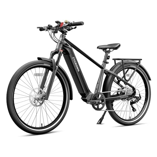 CYCROWN DREMAX Electric Bike for Adults,48V15Ah Samsung Lithium Battery Cadence Sensor Ebike, APP Contral 28MPH 75Miles City Cruiser ebikes for Adults,852W Motor Step-Thru Commuter E Bike