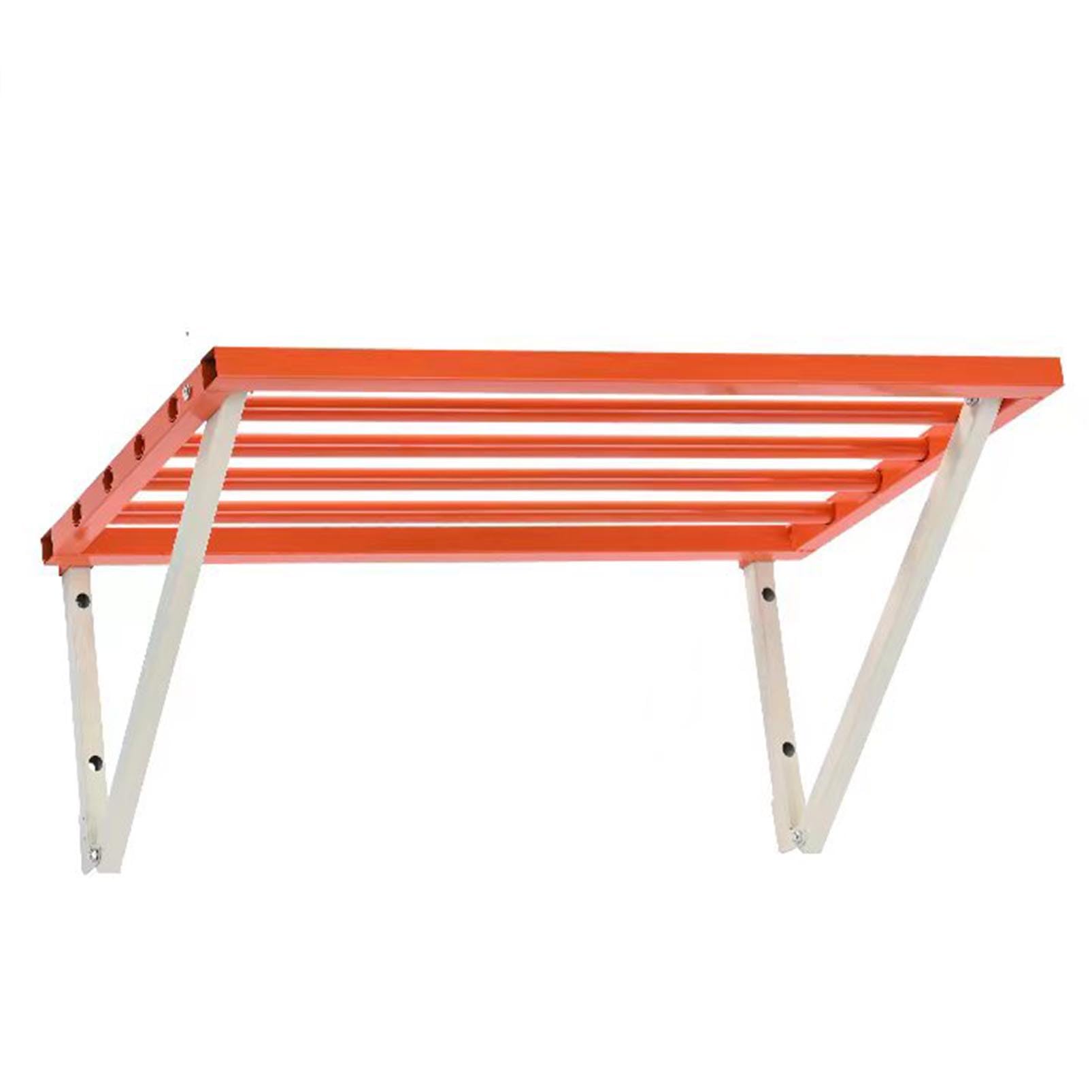 Estantes de pared de metal resistentes para herramientas y equipos, solución de almacenamiento industrial, organización de alta capacidad para garaje y taller, diseño duradero y elegante