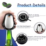 Zoom IMG-2 apribottiglie magnetico automatico pinguino a Zoom IMG-2 apribottiglie magnetico automatico pinguino a