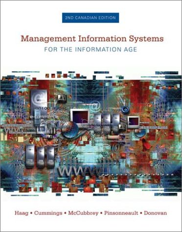 Management Information Systems for the Information Age: Stephen Haag ...