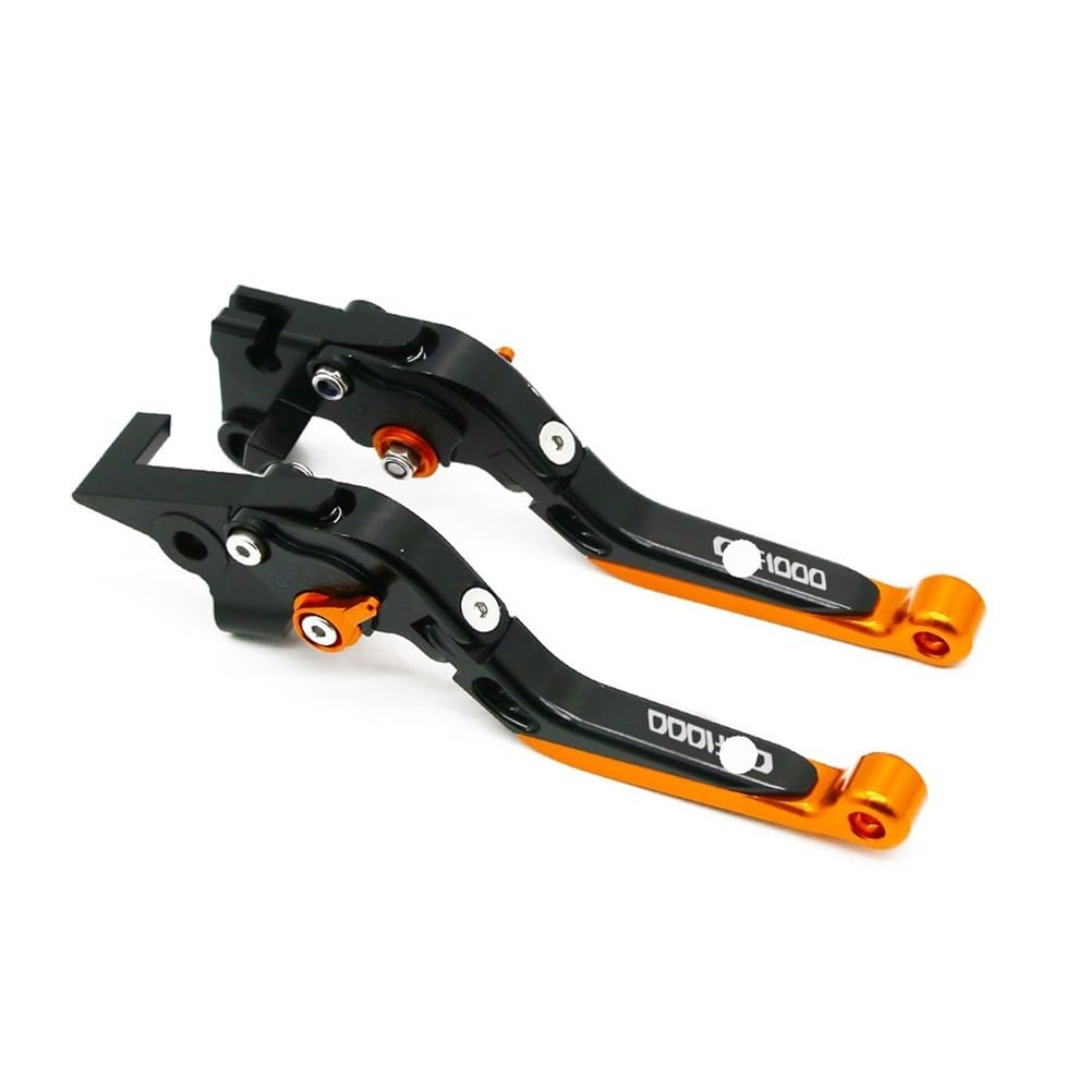 Yfdkesy Bkbkbkor Brake Clutch Levers Handle For Cbf1000 Cbf1000a 2006-2009 Motorcycle Adjustable Folding Extendable Brake Clutch Levers Handle Lever Grips