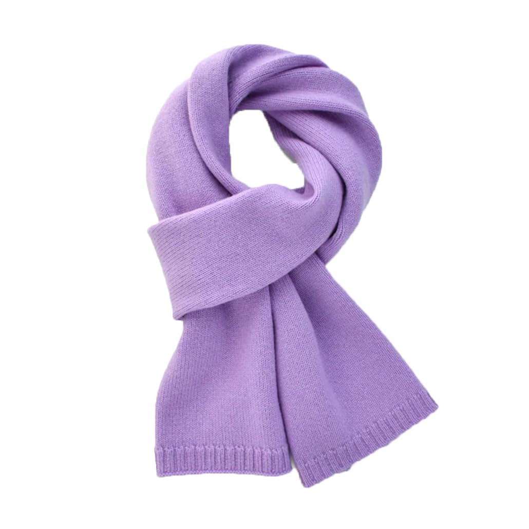 Bufanda de cachemira para mujer, otoño e invierno, bufandas de punto, regalos para adultos y niños