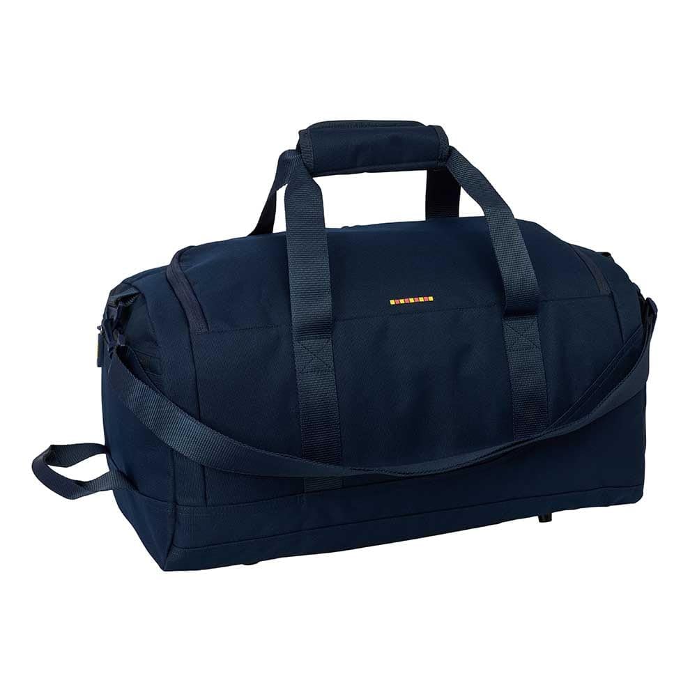 SAFTA | Saco Deportivo FC Barcelona 1ª Equipación 26/27, Bandolera Ajustable y Extraíble, Bolsillo Frontal y Laterales con Cremallera, Medidas 50x25x25 cm