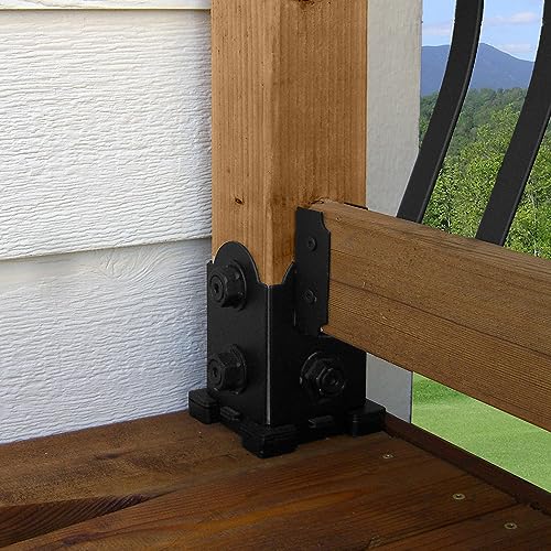 Image of Ozco Laredo Sunset 6x6 Post Base Single Rail Saddle