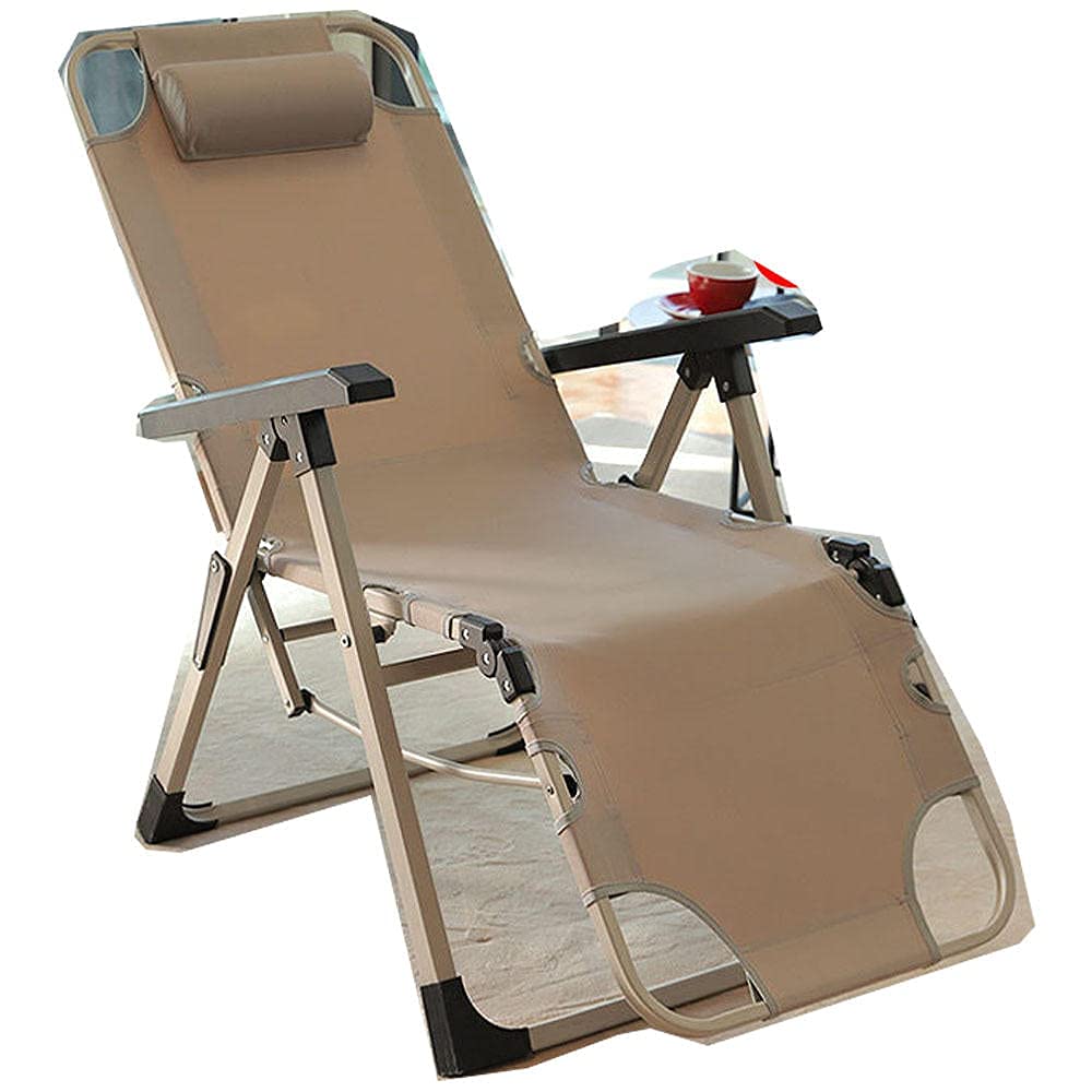 Fauteuil inclinable pliant : confort 5 positions pour la sieste au bureau