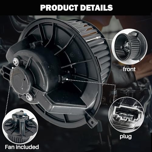 Image of 700182 AC Heater Blower Motor Fan Assembly Fit for Audi a3 2006-2013,for Volkswagen cc eos GTI Jetta Passat Rabbit tiguan Limited 1K1819015F, VW3126103