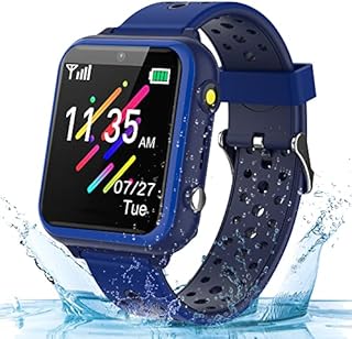 Smart Watch for Kids, Kids Smart Watches Phone with SOS Call Camera Games Recorder Alarm Flashlight Music Player for 3-12 Boys Christmas Birthday Gifts