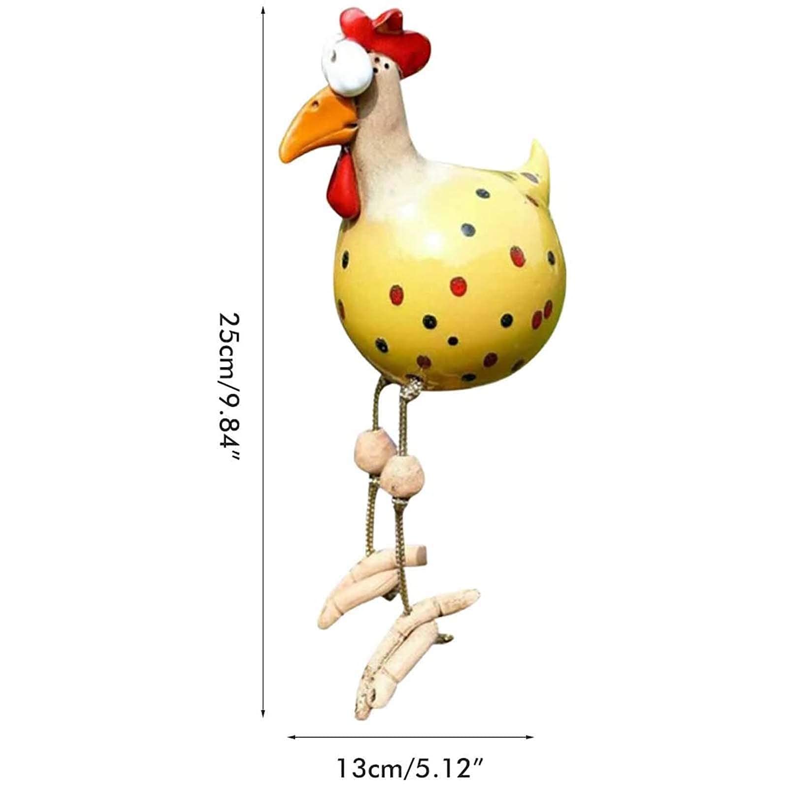 Dekoracja ogrodowa z żywicy, dekoracja z żywicy, ornament, ręcznie wykonana, dekoracyjna figurka dla kur, podwórka, dekoracja, prezent, figurka zwierzęcia, gospodarstwo, ogród, do domu, na