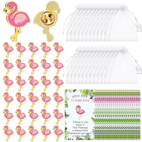 Image of Quelay Flamingo Gift for Women Positive Employee Appreciation Gifts Bulk for Coworker Staff Volunteer Teacher Favor