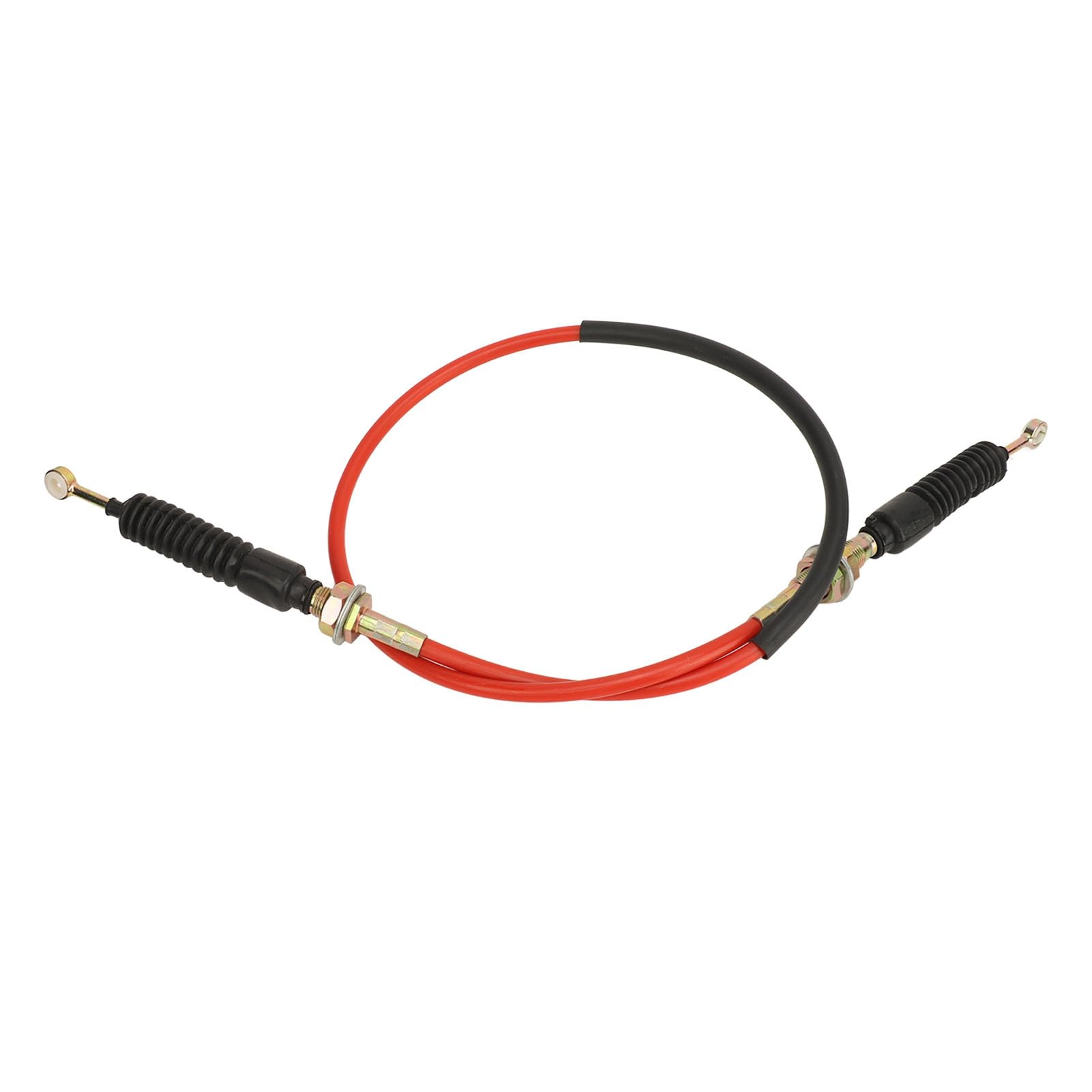 Tbest Cable de Transmisión de Marcha Atrás, Línea de de Marchas, Construcción Duradera de Aleación de Acero con Funda de PVC para Go Karts de hasta 250