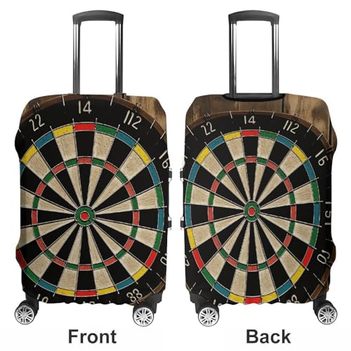 Dart Board Printed Luggage Cover Protector, Fits 18-32 Inch Luggage3