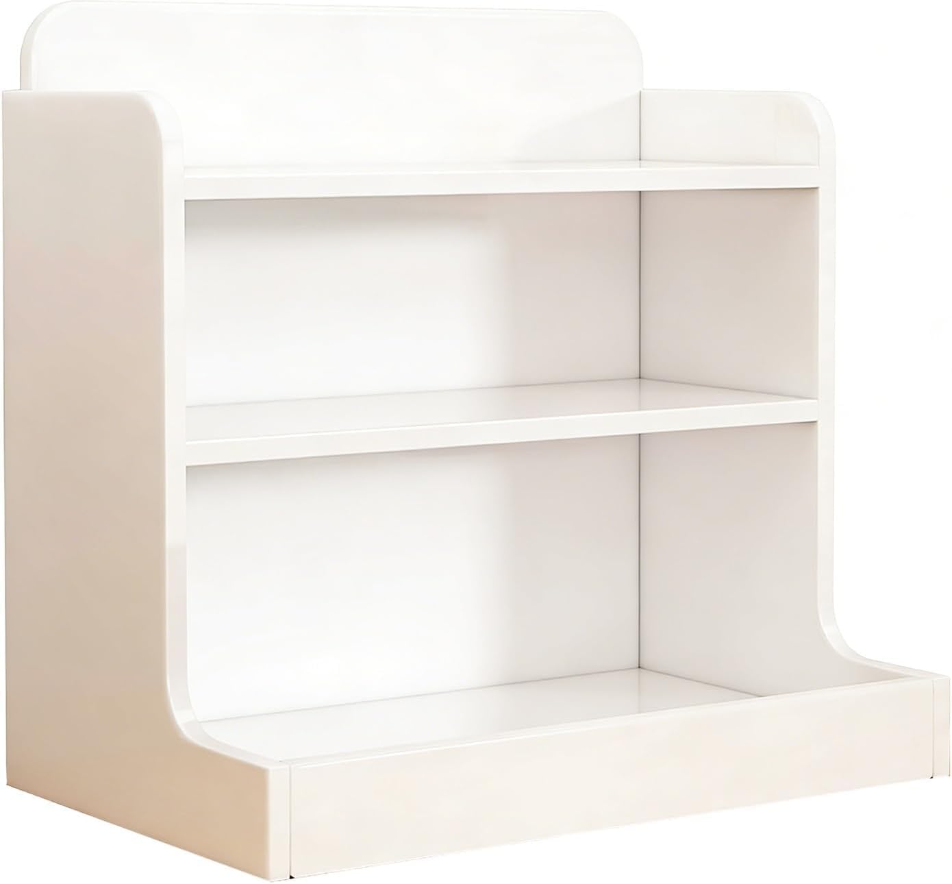 Organizador de madera para encimera y estante de almacenamiento, estante de despensa de 3 niveles, soporte para tazas de café para cocina, sala de estar, dormitorio, oficina