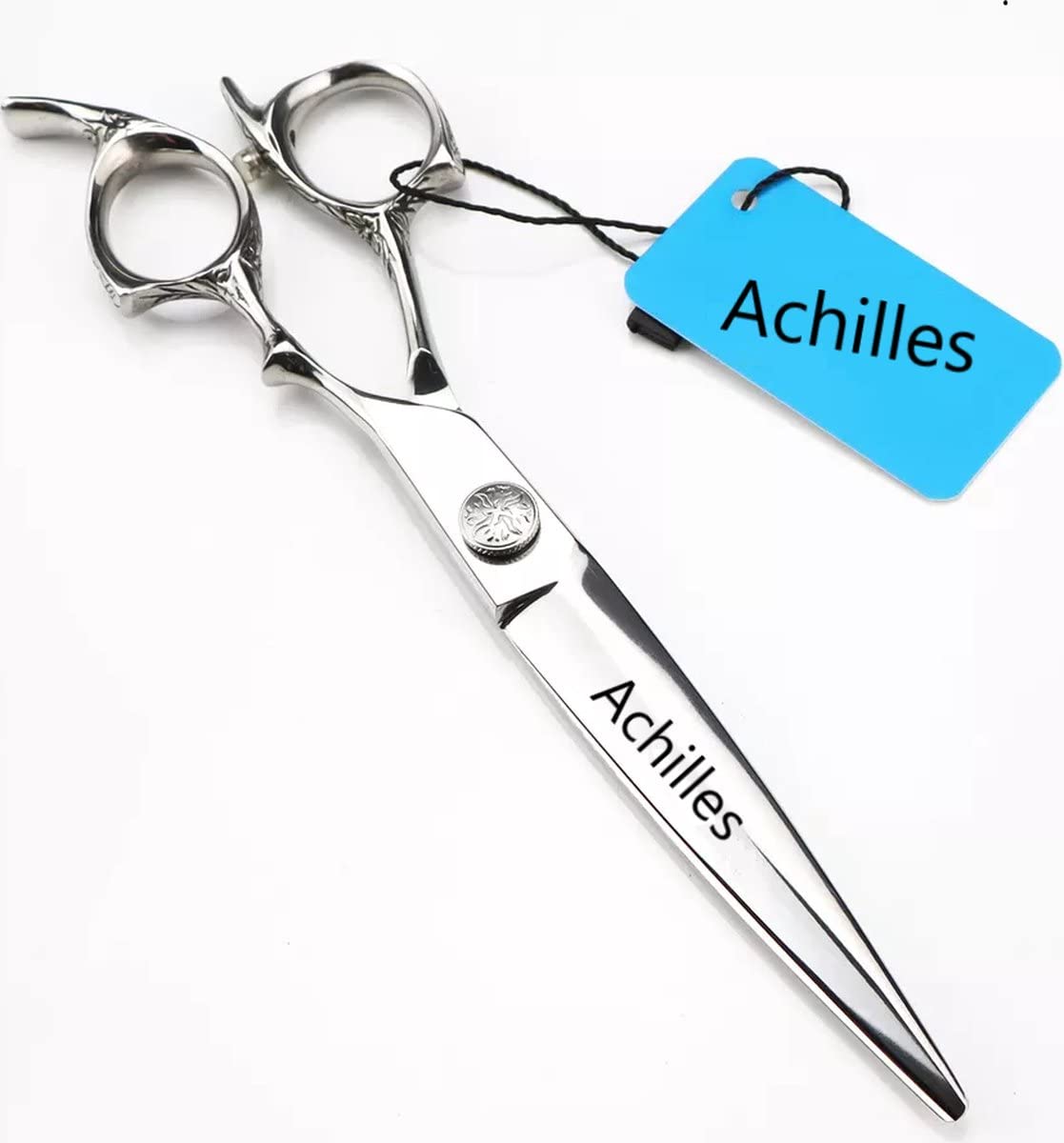 Achilles Professionelle Hundeschere 7 Zoll - Hochwertiger japanischer Stahl - Hundepflege Schere