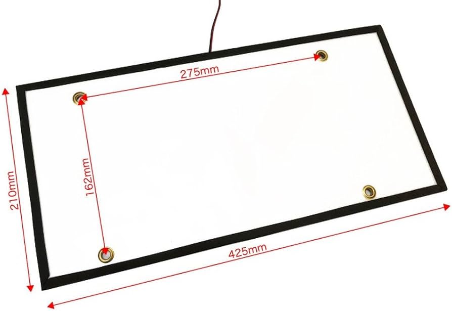 Amazon | MIFO 字光式ナンバープレート用LED 【大型車用】 お得な2枚