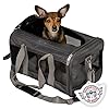 Sherpa Original Deluxe Travel Pet Carrier Airline Approved Guaranteed On Board Charcoal Gray Medium
