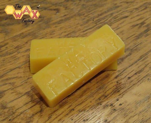 The Wax Factory Wax Factory Beeswax Blocks -1 Kilogram - Candles/Cosmetics/Polishes