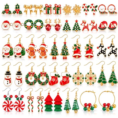 Christmas Earrings Set for Women - image 1