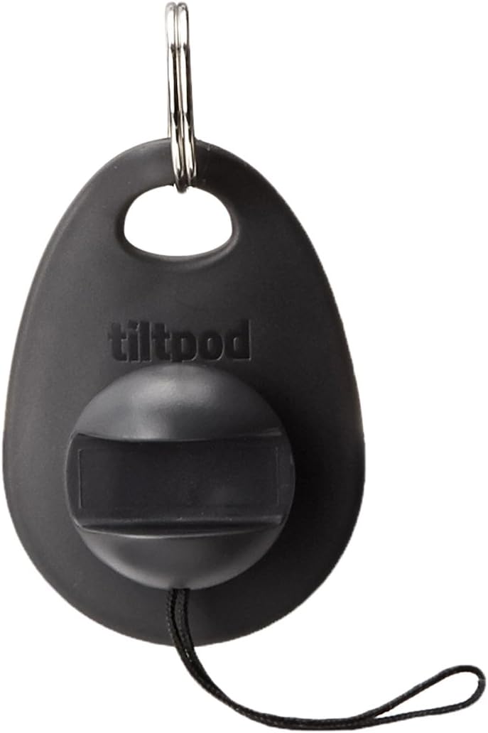 Tiltpod Keychain stand for iPhone 4/4S, mini pivoting tripod