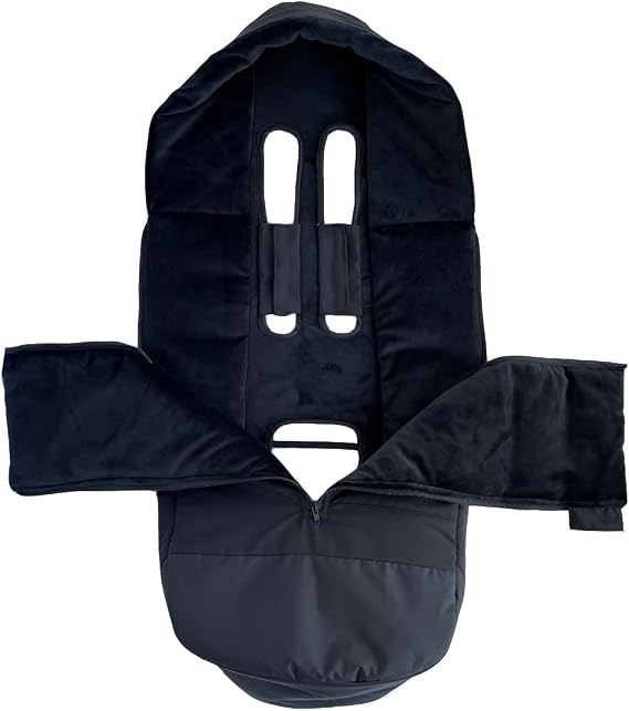 Universal Stroller Accessories Footmuff Compatible with Doona Car Seat & Strollers, Waterproof Warm Bunting Bag Suitable for 95% Car Seat and Strollers